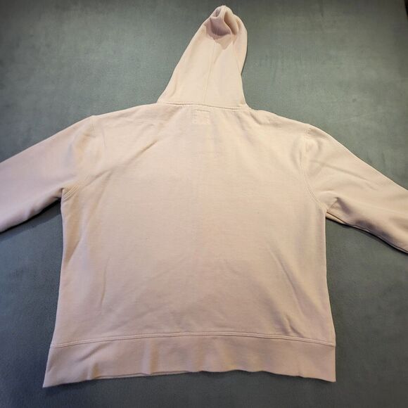 Champion Womens XL Pink Hoodie Embroidered Logo Pullover Sweatshirt - Picture 6 of 6